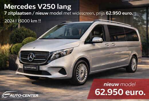 Mercedes-Benz Nieuw model widescreen 7 plaatsen trekh ...