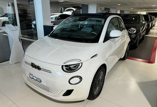 Fiat E-500C e-500 42 kWh Icon 118PK met CARPLAY+ANDRO ...