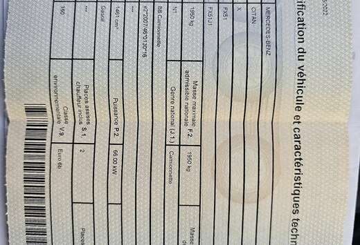 Mercedes-Benz 109 CDI Blueeficienci