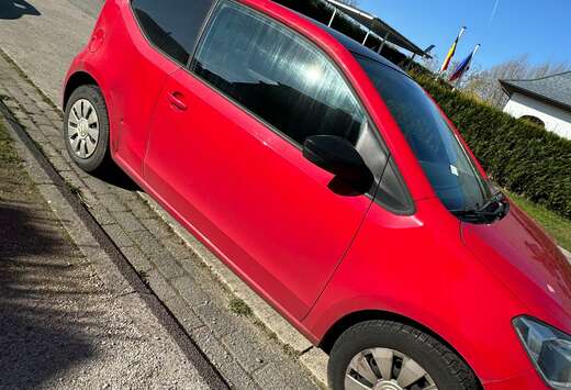 Volkswagen up colour up fortana red