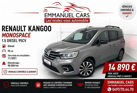 Renault 1.5 Blue dCi INTENS. Alu, CarPlay, air-co. 1e ...