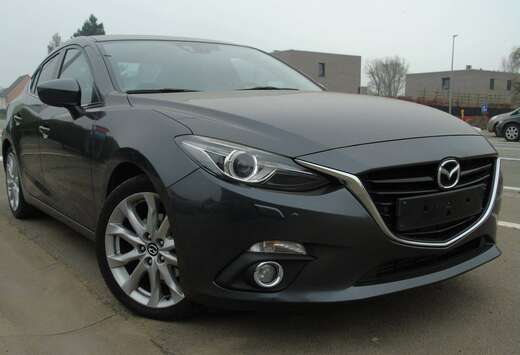 Mazda 3 2.2 D Skydrive*1e Eigen*Navi*Leder*Apple Carp ...