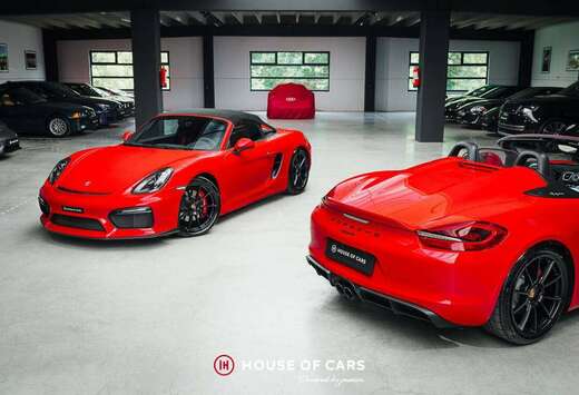 Porsche 981 Boxster Spyder - 1st paint - Low mileage  ...