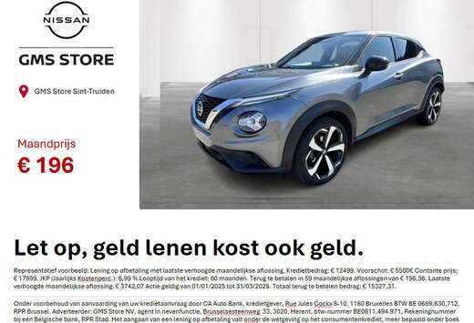 Nissan 1.0 DIG-T 117 Tekna Sound And ride Pack, verwa ...