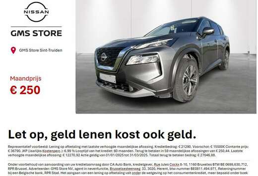 Nissan Mild-Hybrid 163 X-Tronic N-Connecta 7PL GPS 36 ...