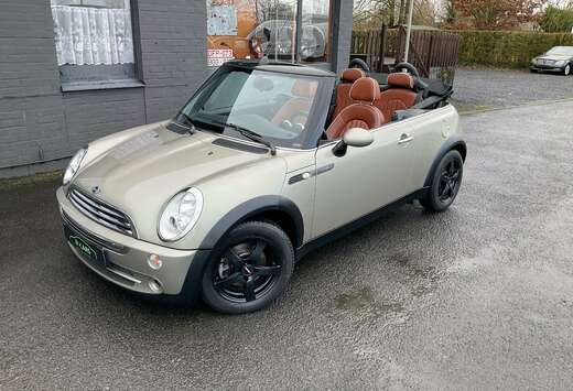 MINI Cabriolet 1.6i-Sidewalk uitv.-Leder-Navi-Airco