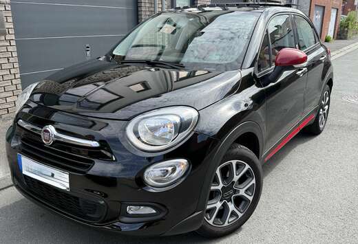 Fiat 1.6i 500 X Rosso Amore Edition  4x4 Pano Clim Na ...