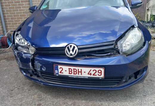 Volkswagen Golf 6 Voiture accidentée (non declarée)