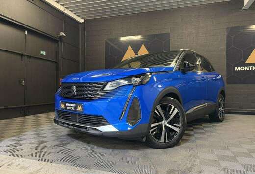 Peugeot 1.2 131cv GT EAT8 bleu 2021 Navi/Clim/Carplay ...