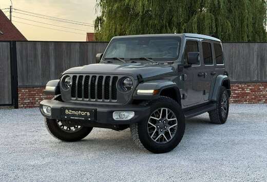 Jeep unlimited sahara/4XE/2022/open air/carplay/leder ...