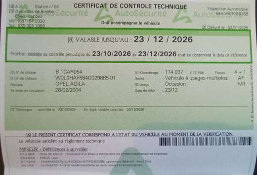 Opel Agila 1.0i XEP 12v Cosmo