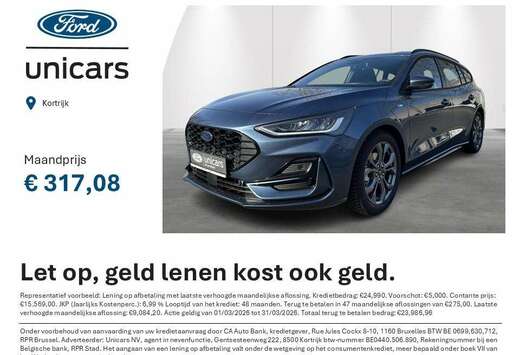 Ford Clipper 1.0i EcoBoost MHEV 92kW ST-Line