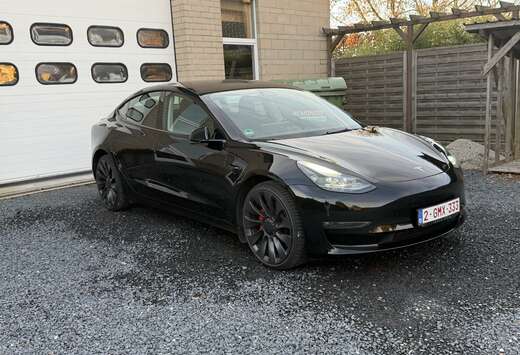 Tesla Model 3 78 kWh AWD Performance (377 kW)