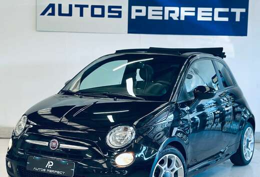 Fiat 1.2i Sport CABRIOLET PDC CUIR BLUETOOTH CLIM AUX ...