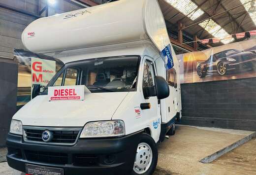 Fiat 2.8JTD SEA M100 - 6 Places - Caméra - Panneaux