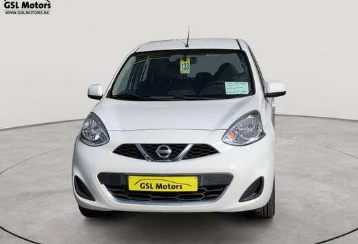 Nissan 1.2i 80 cv blanc 06/14-airco-radio-bluetooth-u ...