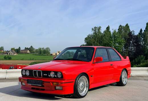 BMW E30 Henna-Rot *Leder/Airco/BBS RC 090 17\'\'/KW V ...