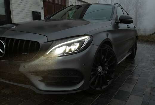 Mercedes-Benz Matte Grey Burmester  Panodak  CarPlay