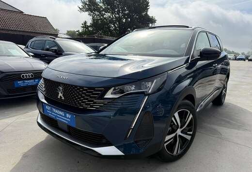 Peugeot 1.2i 130PK GT-LINE 7 ZETELS OPENDAK ZWART LED ...