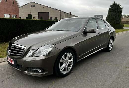 Mercedes-Benz E 200 CDI Avantgarde BLUEefficiency 1e  ...