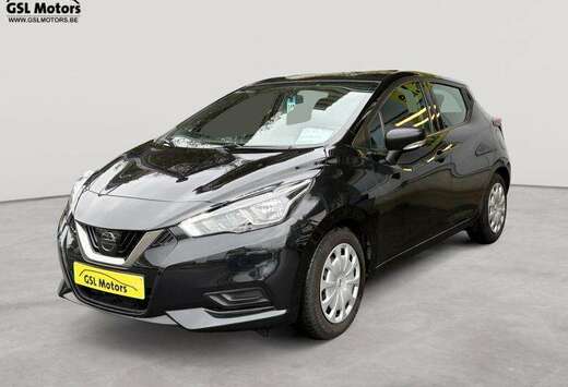 Nissan 1.0DiG 71cv Noir 03/18 81.033km Airco Bluetoot ...