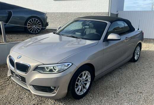 BMW D Cabrio Aut. Leder,navigatie,verw. Zetels,