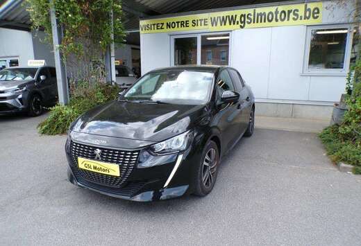 Peugeot 1.2i 100cv Noir 01/22 45.158km Airco GPS Radi ...