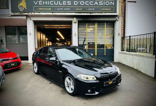 BMW BMW 530d Pack M Sport  Full Black  Cuir Brun