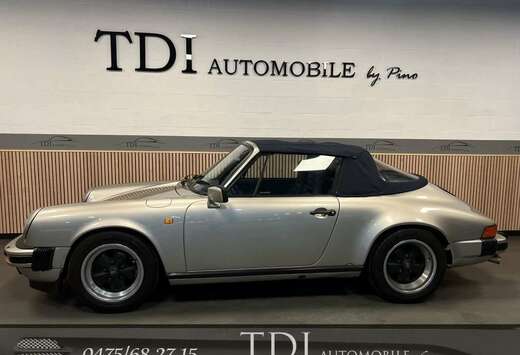 Porsche *CABRIO*3.2 CARRERA*231CV*HISTORIQUE*WWW.TDI. ...