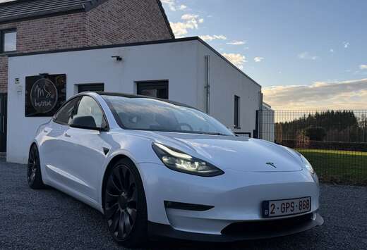 Tesla 78 kWh AWD Performance (377 kW)