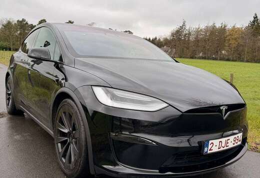 Tesla 6-seater, Yoke-steering Wheel, 22 Rims