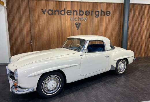 Mercedes-Benz sl origineel - leder - hardtop - solex  ...