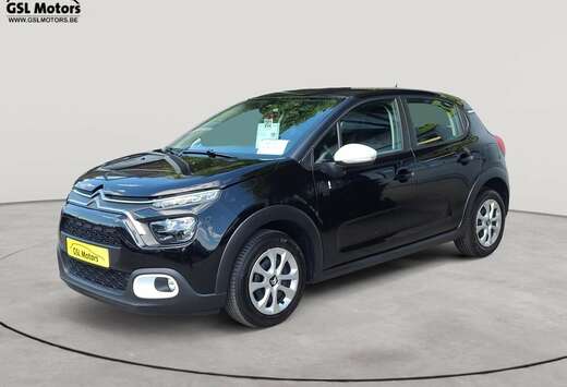 Citroen 1.2i 83cv noir 01/22 47.983km Airco Cruise Ra ...