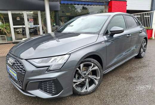 Audi Spbk 116cv S-Tronic S-Line GPS/BT/LED/CUIR/CAMER ...