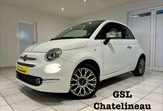 Fiat 1.2i 69cv Mirror blanc 2019 Navi/Carplay/Clim