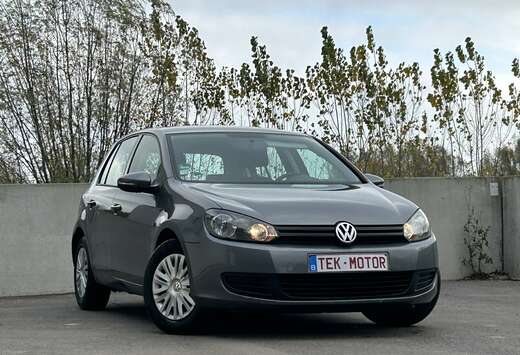 Volkswagen GOLF 6 BENZINE, GEKUERD, 12 MAANDEN GARANT ...
