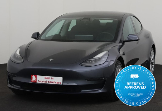 Tesla LONG-RANGE DUAL MOTOR AWD 77 kWh + GPS + LEDER  ...