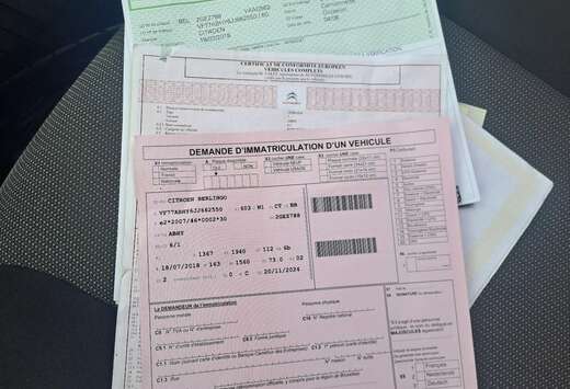 Citroen berlinge 1.6hdi année 2018 euro 6 lez ok