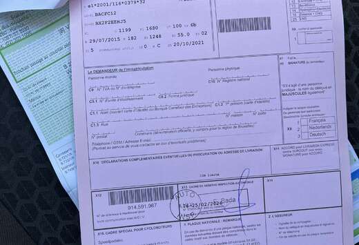 Opel 1.3CDTI Pret a tre Immatriculé Feuille Rose