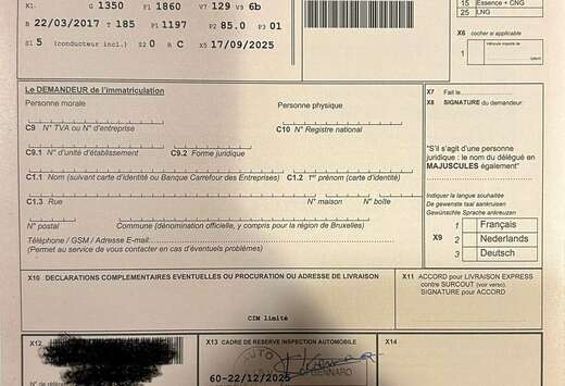 Nissan 1.2 DIG-T disponible directement CT OK, Vierge