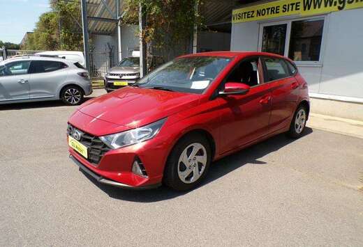 Hyundai 1.2 83cv Rouge 04/21 42.834km Airco Capteurs