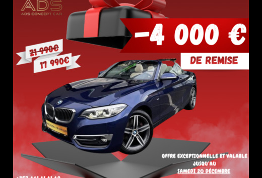 BMW Cabriolet 2.0 d 190cv Luxury