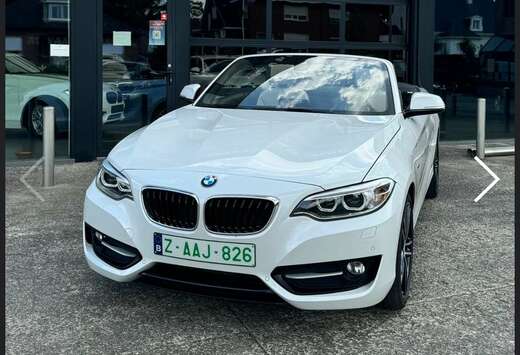 BMW 228i Cabrio Sport Line (12 maand garantie)