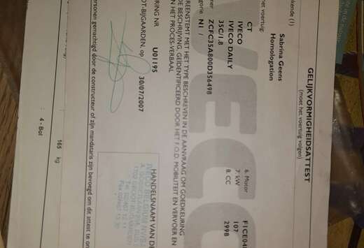 Iveco Daily 35C15D 3.0 Turbo HPI