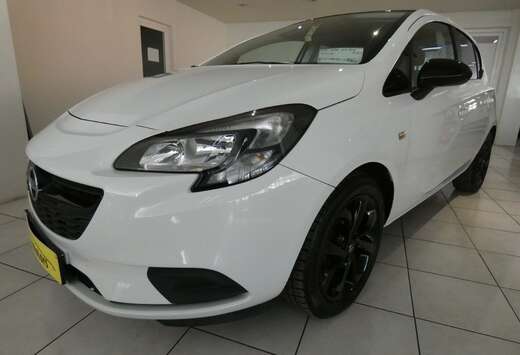 Opel 1.2i 70cv blanc 04/17 53.123km Airco Cruise Radi ...