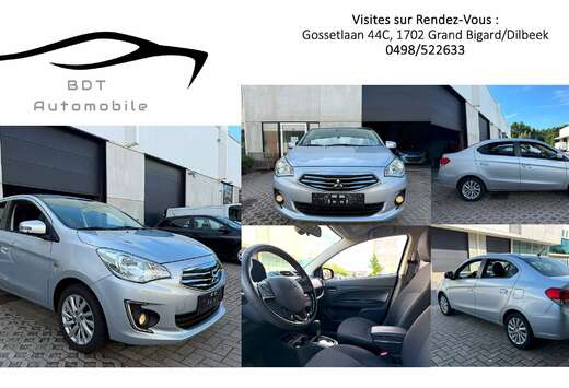 Mitsubishi 1.2i Boite Auto 1er Prop Carnet Airco Jtes ...