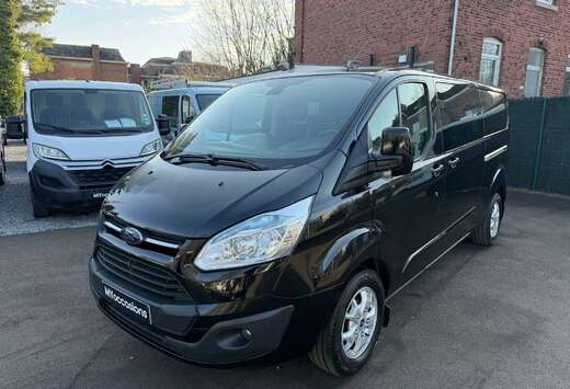 Ford Transit Custom 2.2 TDCi L2H1 - DOUBLE CABINE 6 P ...