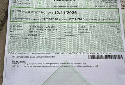 Citroen C3 1.0 VTi Attraction