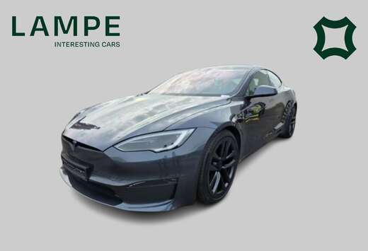 Tesla Plaid AWD 1020HP Midnight Silver/Cream Yoke Pan ...