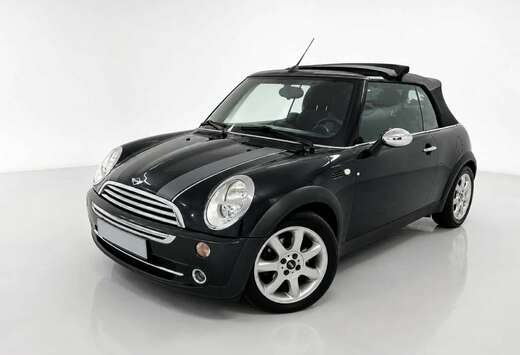MINI 1.6 CABRIO - AIRCO - LEDEREN RECARO SPORTZET- SU ...